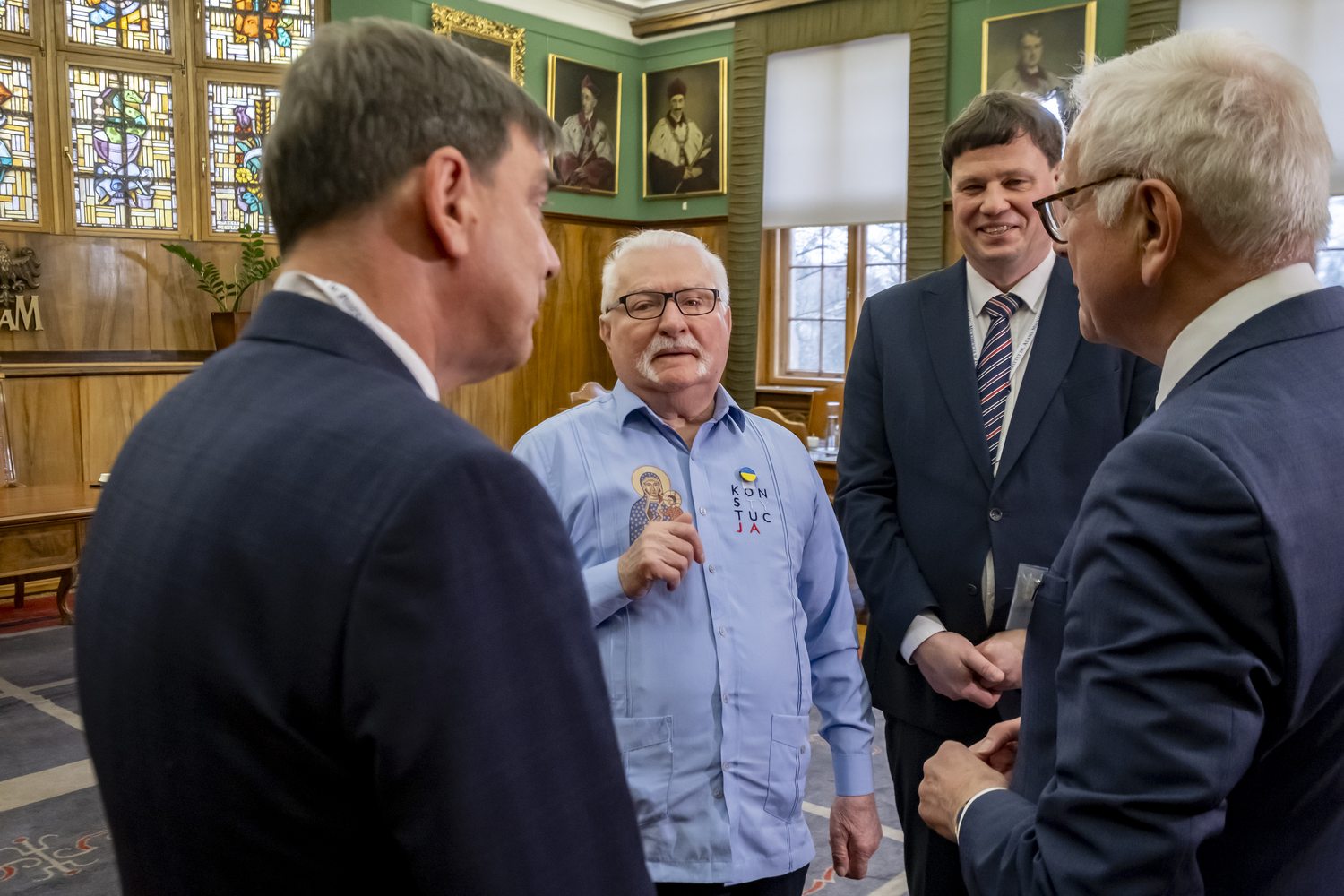 Prezydent Lech Wałęsa